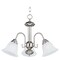 Maxim Lighting Malaga 3-Light 20" Wide Satin Nickel Chandelier 2697MRSN - alternate 1
